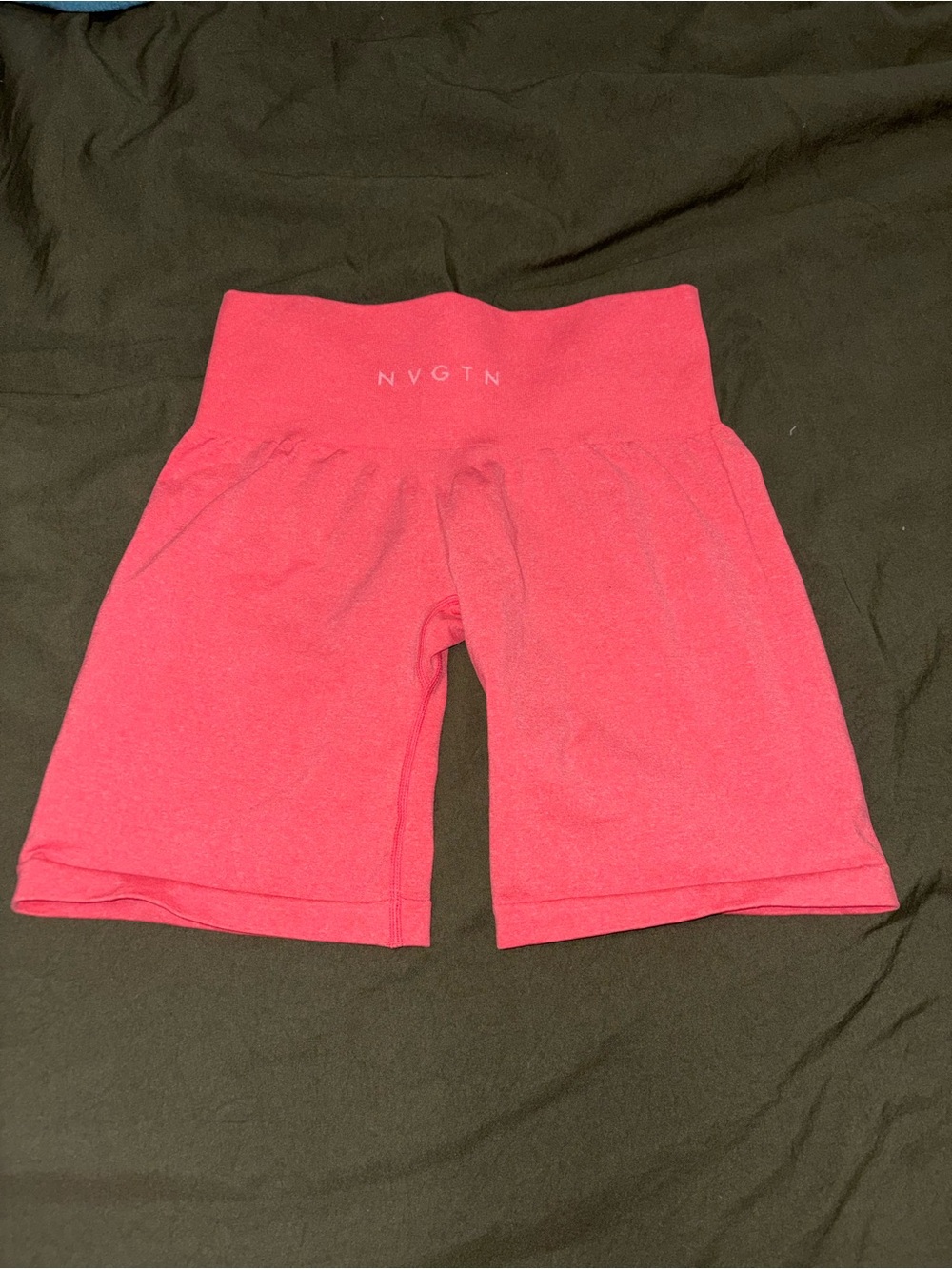 NVGTN High-Waist Pink Shorts
